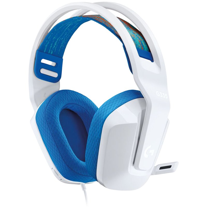 LOGITECH G335 Wired Gaming Headset - WHITE - 3.5 MM - EMEA - 914-981-001018