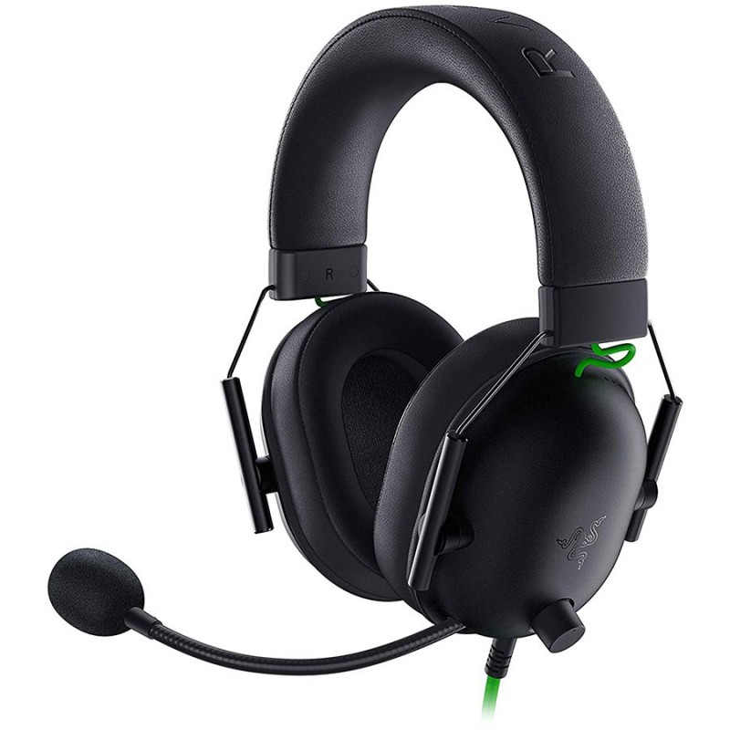 Razer BlackShark V2 X, 12 Hz – 28 KHz Frequency Response, 32 Ω (1 kHz) Impedance, Razer TriForce Driver, Breathable memory foam, Advanced passive noise cancellation, Analog 3.5 mm Connection, 100 Hz – 10 kHz Microphone Frequency, 1.3 m Cable-RZ04-03240100