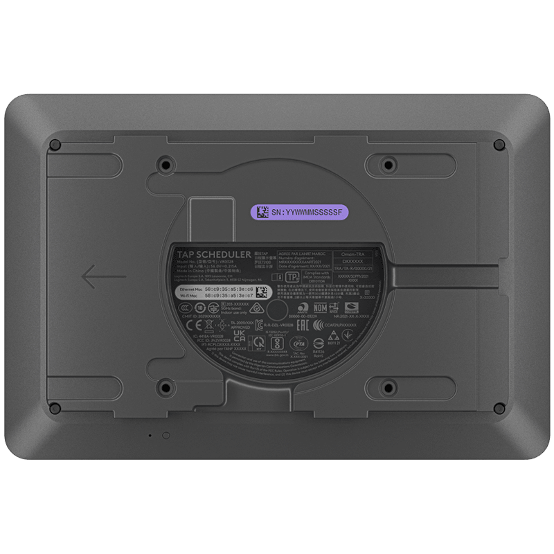 LOGITECH Tap Scheduler - GRAPHITE - USB - WW - TOUCH SCREEN, 952-000091