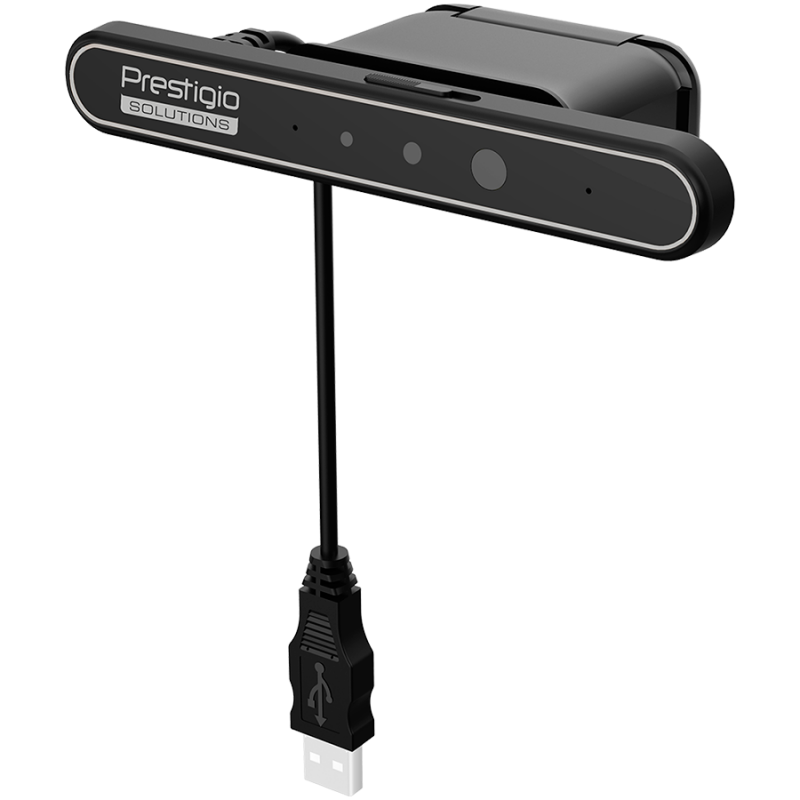 Prestigio Solutions VCS Windows Hello Camera: FHD, 2MP, 2 mic, 1m (Range), Connection via USB 3.0, PVCCF2M202