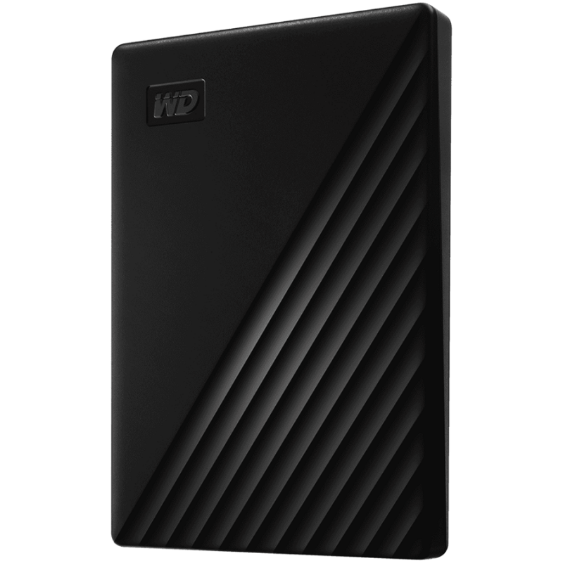 HDD External WD My Passport (1TB, USB 3.2) Black-WDBYVG0010BBK-WESN