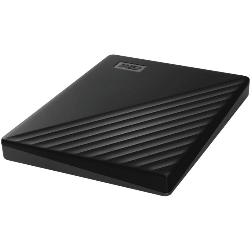 HDD External WD My Passport (1TB, USB 3.2) Black-WDBYVG0010BBK-WESN