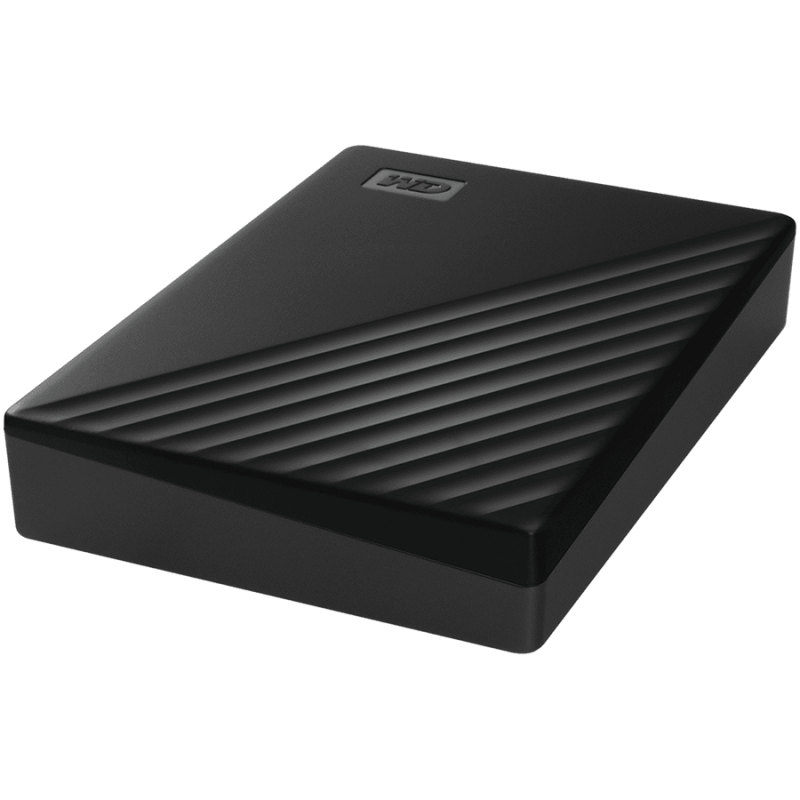 HDD External WD My Passport (4TB, USB 3.2) Black-WDBPKJ0040BBK-WESN