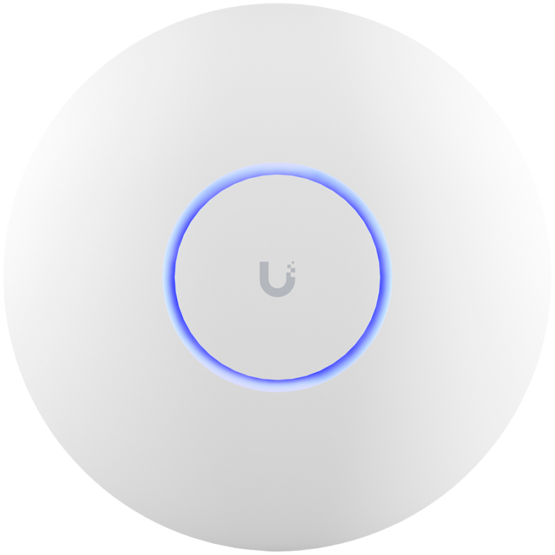 Ubiquiti U7-PRO Ceiling-mount WiFi 7 AP with 6 GHz support, 2.5 GbE uplink, and 9.3 Gbps over-the-air speed, 140 m² (1,500 ft²) coverage