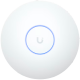 Ubiquiti UniFi U7-LR Long-Range Compact, ceiling-mount WiFi 7 AP with 5 spatial streams and extended signal range, U7-LR