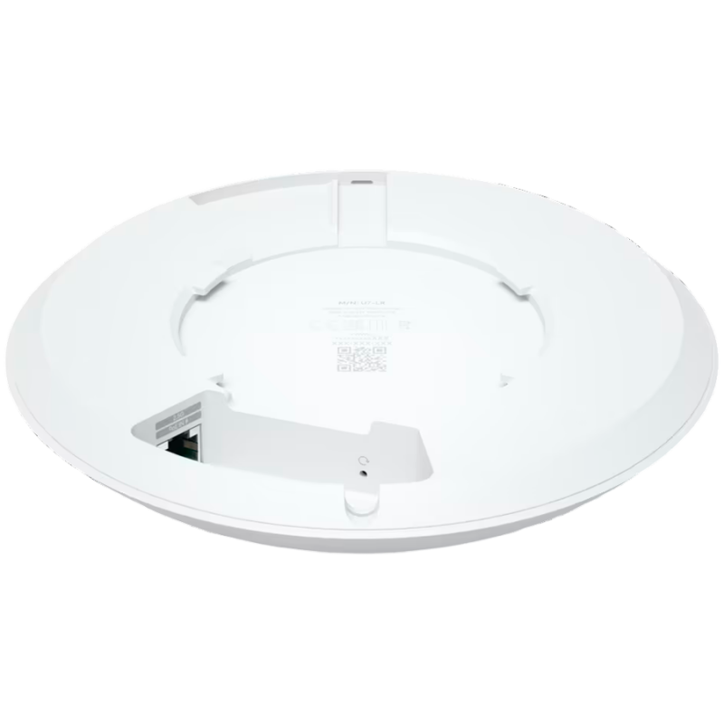 Ubiquiti UniFi U7-LR Long-Range Compact, ceiling-mount WiFi 7 AP with 5 spatial streams and extended signal range, U7-LR
