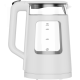 AENO Electric Kettle EK6: 1850-2200W, 2L, Strix, Square-shaped body, Transparent lid, High Resistant Glass, LED-Illumination, Auto Power Off, Dry tank Protection