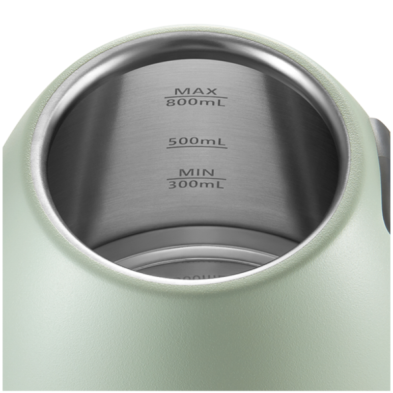 BUYDEEM Electric Gooseneck Coffee Kettle, model K821, color Cozy Greenish EU, K821-CG/EU