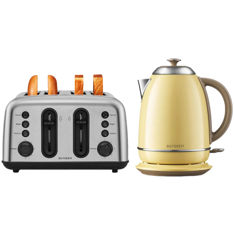 BUYDEEM Electric Kettle, model K640, color Mellow Yellow, EU, K640-MY/EU