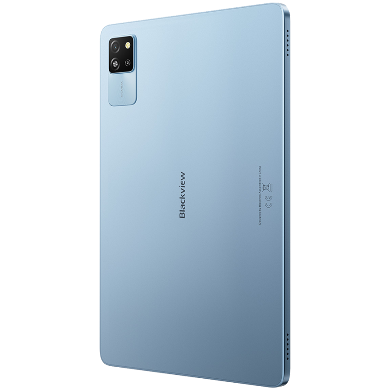 Blackview TAB60 WiFi6 10.1-inch HD+IPS 800x1280 60Hz 4GB/128GB A523 Octa-core 1.8GHz Camera Front 5MP Rear 8MP 5100mAh NO Charger Android 15 Sunny Sky Blue