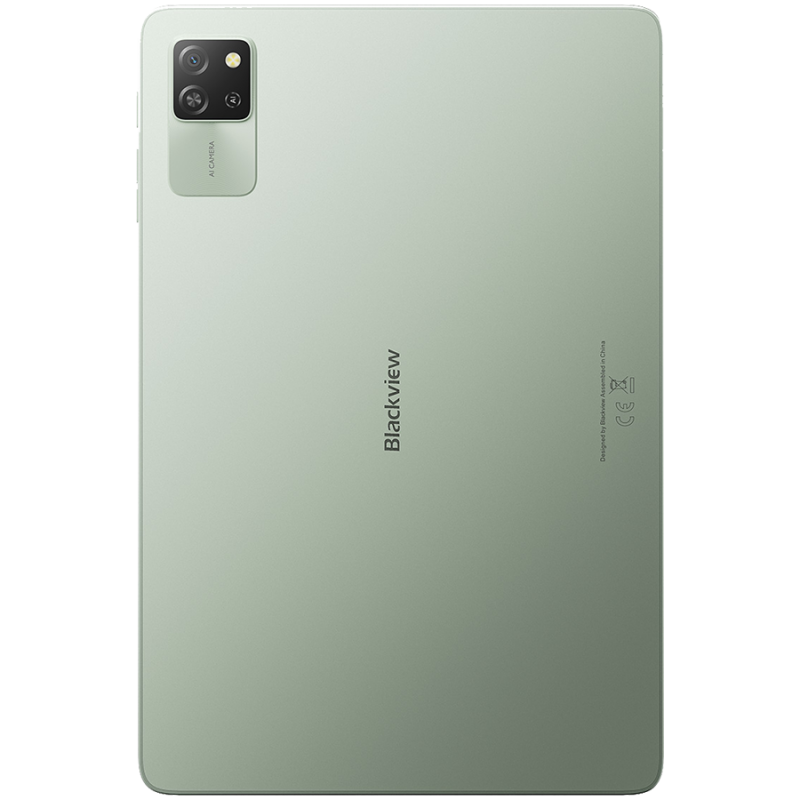 Blackview TAB60 WiFi6 10.1-inch HD+IPS 800x1280 60Hz 4GB/128GB A523 Octa-core 1.8GHz Camera Front 5MP Rear 8MP 5100mAh NO Charger Android 15 Algae Green