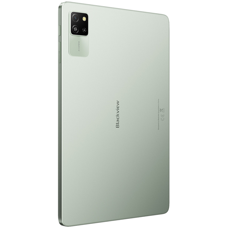 Blackview TAB60 WiFi6 10.1-inch HD+IPS 800x1280 60Hz 4GB/128GB A523 Octa-core 1.8GHz Camera Front 5MP Rear 8MP 5100mAh NO Charger Android 15 Algae Green