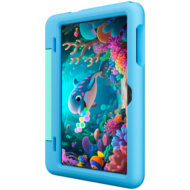 Blackview Tab 20 Kids WiFi 10.1-inch 800x1280 HD 60Hz Unisoc Tiger T310 2Hz 4GB + 64GB 6600mAh  Cam 5MP/8MP WiFi5 Android 15 Bubble Blue