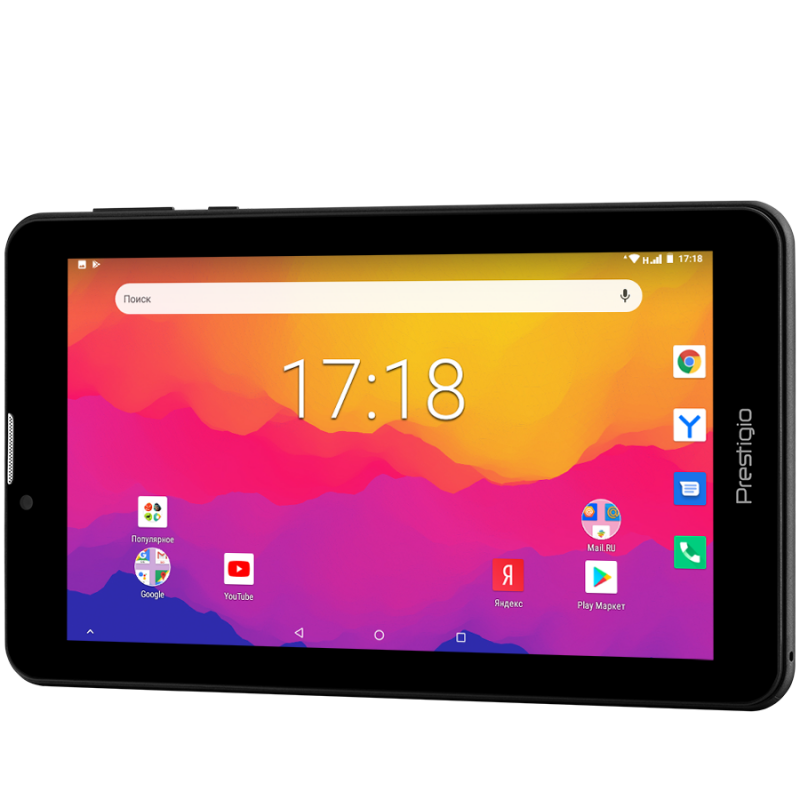 Prestigio Q Mini 4137 4G, PMT4137_4G_D_BG, dual SIM card, have call function, 7" (600*1024) IPS display, LTE, up to 1.4GHz quad core processor, Android 10.0 go, 1GB+16GB, 0.3MP+2MP camera, 2500mAh battery-PMT4137_4G_D_BG