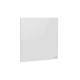 AENO Premium Eco Smart Quadro Wall Heater, 500W, 50x50 cm., Tempered glass, Infrared+convection heating type, LED display Plug type: Europe (E/F type), WHITE, Made in Poland
