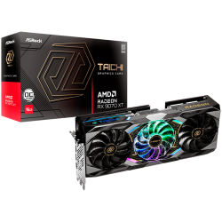ASROCK Video Card AMD Radeon RX 9070 XT Taichi OC 16GB GDDR6 256-bit HDMI 3x DP