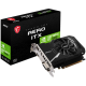 MSI Video Card Nvidia GeForce GT 1030 AERO ITX 4GHD4 OC, 4GB DDR4, 64-bit, 2100MHz Memory Speed, 1430MHz Boost, 384 CUDA Cores, 1x DVI-D, HDMI 2.1, 300W Recommended PSU, 3Y