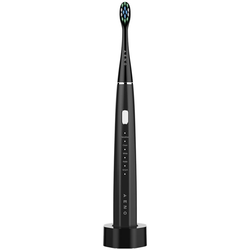 AENO SMART Sonic Electric toothbrush, DB2S: Black, 4modes + smart, wireless charging, 46000rpm, 40 days without charging, IPX7, ADB0002S