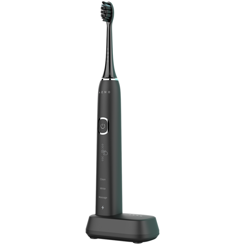 AENO Sonic Electric Toothbrush, DB4: Black, 9 scenarios, with 3D touch, wireless charging, 40000rpm, 37 days without charging, IPX7