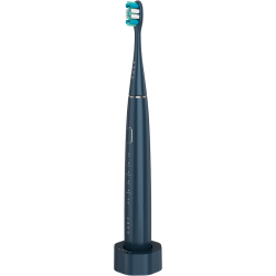 Wireless Tooth Brush, Navy Blue, 3 Brush Heads, 1400mAh, Function: Soft, Clean, Massage, White, Sweep