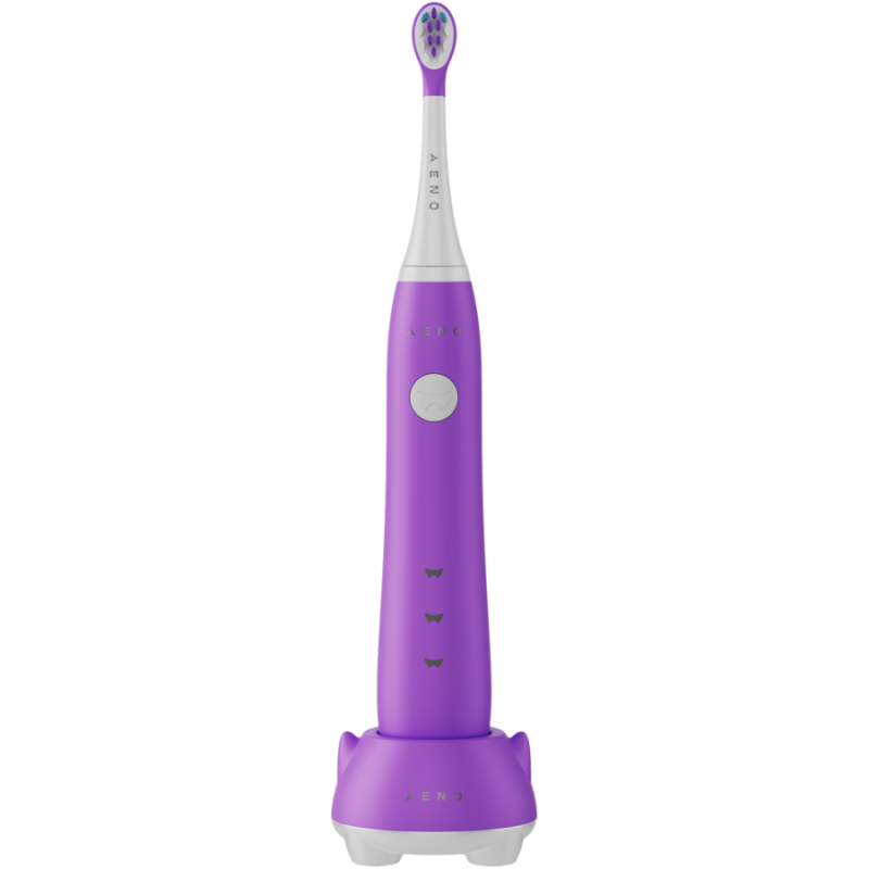 Wireless Tooth Brush, Violet, 3 Brush Heads, 600mAh, Function: Sensive, Clean, Whitening, Sweep, Smart Remind