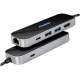 AXAGON HMC-6GLN 2x USB-A 5Gbps, 1x USB-C 5Gbps, 4K/60Hz HDMI, RJ-45, USB 3.2 Gen 1 hub, PD 100W, 20cm USB-C cable, HMC-6GLN