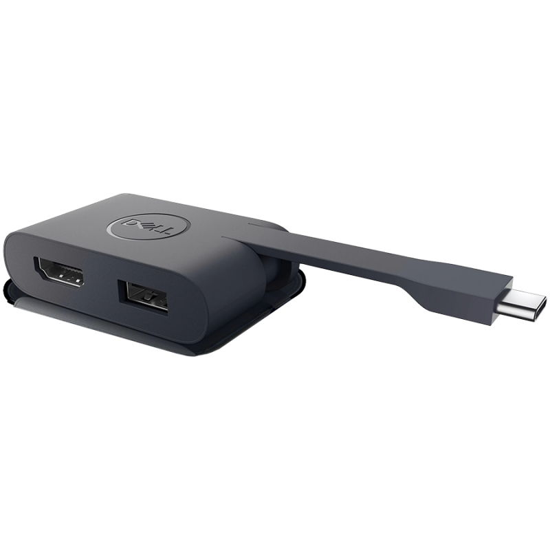 Dell Adapter - USB-C to HDMI 2.0/ USB-A 3.0 -DA20, 470-BCKQ-14
