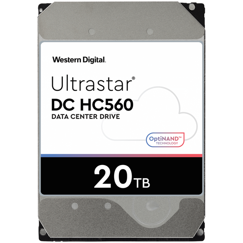 Supermicro WD/HGST 3.5" 20TB SATA6Gb/s 7.2kRPM 512M 0F38785 512e SE, HDD-T20T-WUH722020BLE6L4