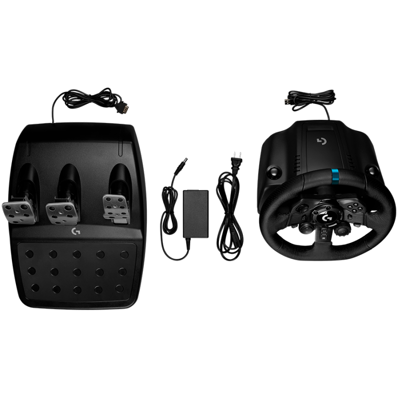 LOGITECH G923 Racing wheel - BLACK - PLUGC - WWi-9006
