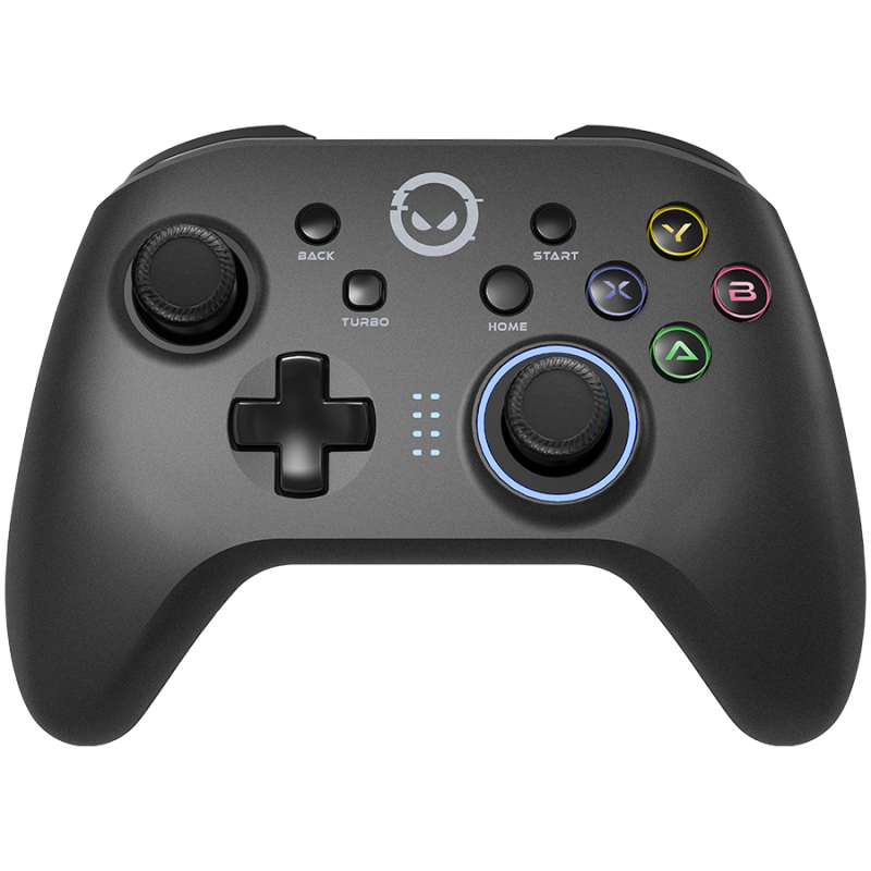 LORGAR TRIX-510, Gaming controller, Black, BT5.0 Controller with built-in 600mah battery, 1M Type-C charging cable ,6 axis motion sensor