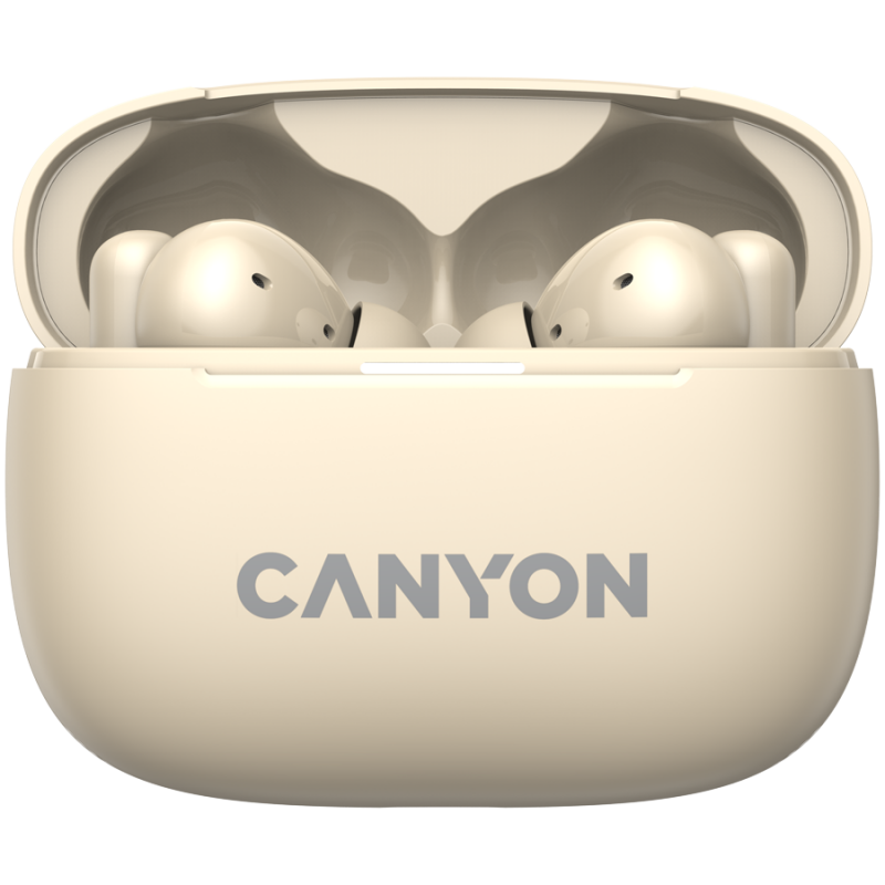 CANYON OnGo TWS-10 ANC+ENC, Bluetooth Headset, microphone, BT v5.3 BT8922F, Frequence Response:20Hz-20kHz, battery Earbud 40mAh*2+Charging