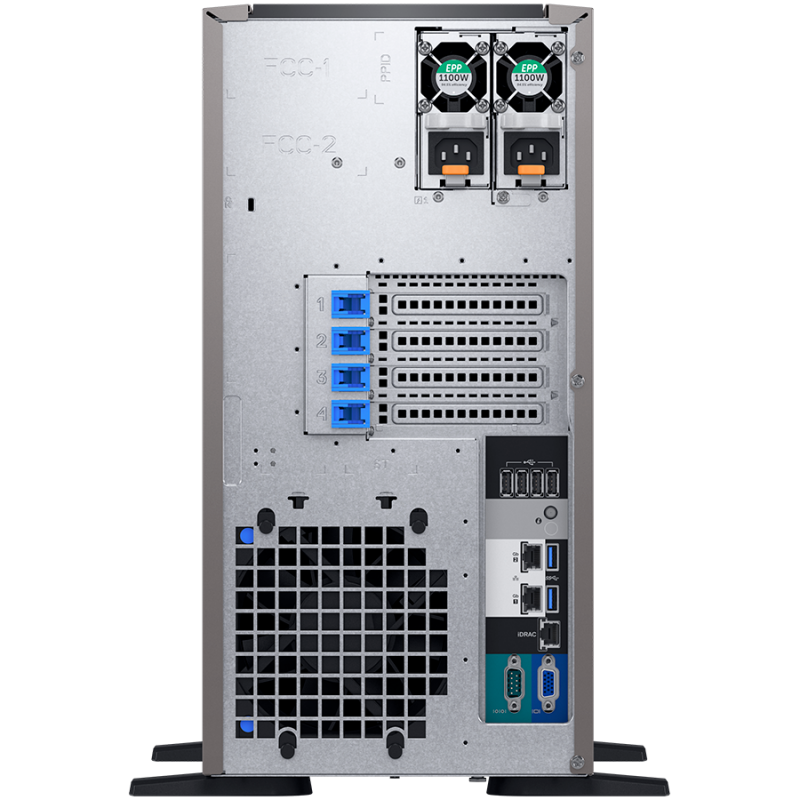 PE T340,8x3.5" chassis ho-plug HDD,Xeon E-2134 3.5GHz 4C/8T,Bezel,2x16GB 2666MT/s ECC UDIMM,idrac9 ENT,2x1.2TB HDD 2.5"in 3.5" HYB carrier,PERC H730P 2GB NV cache,(1+1)495W PSU hot-plug,no ODD,TPM 2.0,DualPort 1Gbe LOM,3Y NBD-PET340CEE03-CF