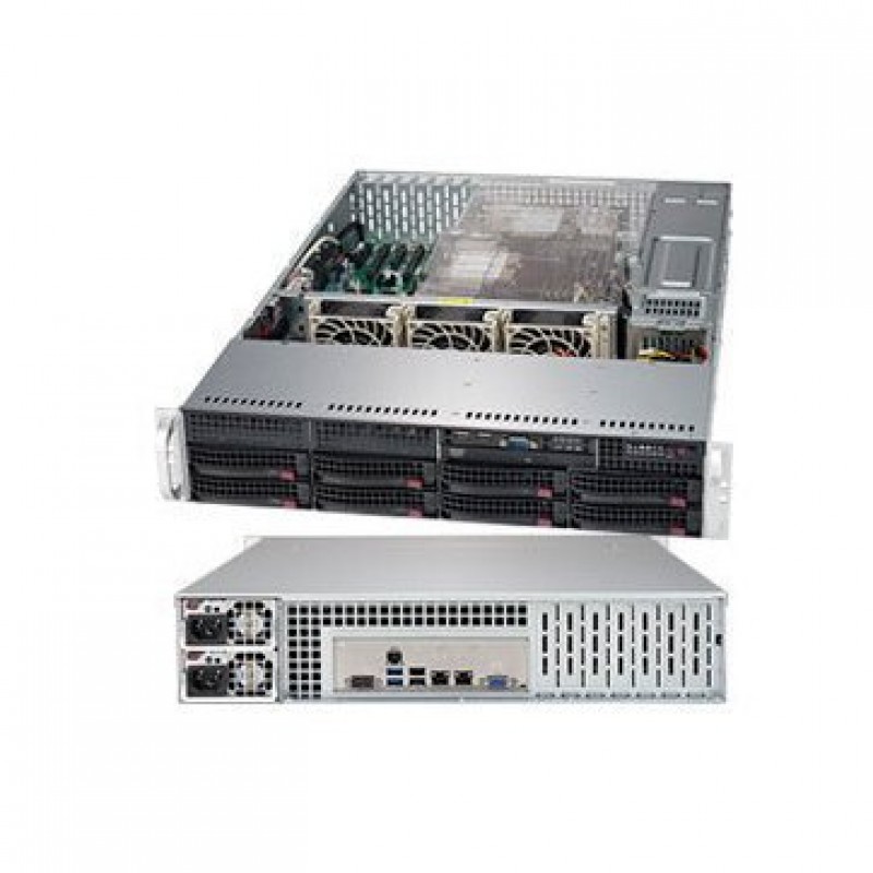 Supermicro assembled server based on SYS-6029P-TR, CLX 4210R CPU, 2x 16GB DDR4, AOC-S3008L-L8E, 6x HDD, 3.5,SAS, 4TB, 7.2K