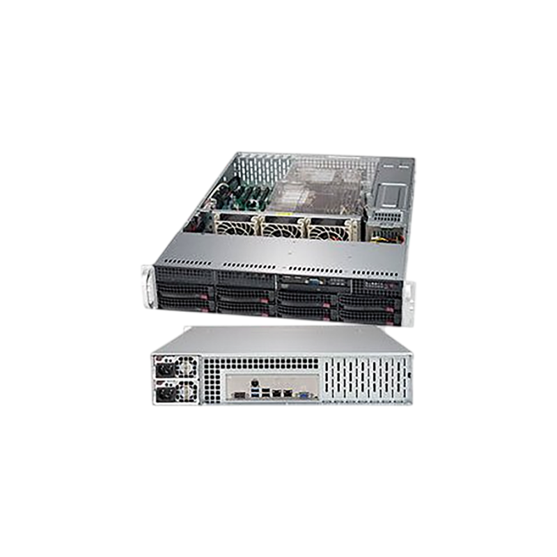 Supermicro assembled server based on SYS-6029P-TR, CLX 4210R CPU, 2x 16GB DDR4, RAID SAS 9361-8i, 12Gb/s, SAS/SATA 8-port int, RAID