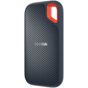 SanDisk Extreme 500GB External SSD, USB 3.1, Read/Write: 550 / 550 MB/s, waterproof/dustproof/shockproof