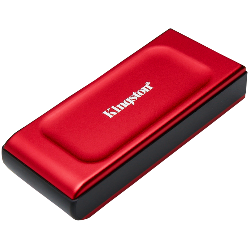 Kingston SSD 1TB XS1000 Red External USB 3.2 Gen 2 Portable Solid State Drive, EAN: 740617343748, SXS1000R/1000G