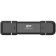 Silicon Power 500GB DS72 Dual USB-C/USB 3.2 Gen 2, Portable External SSD, Steam Deck and iPhone 15 Pro, R/W: up to 1050MB/s; 850MB/s