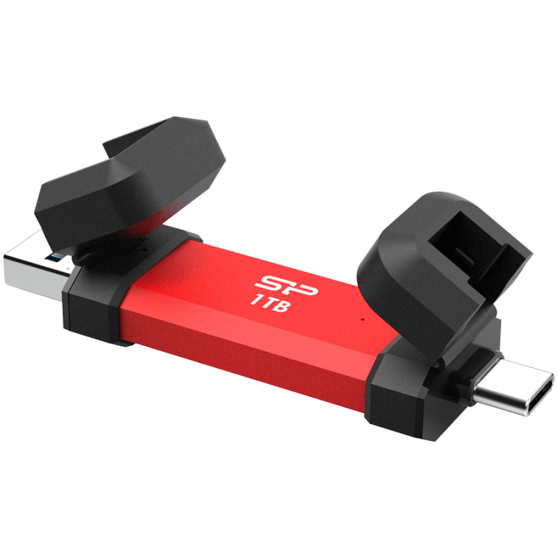 Silicon Power UC3S72 1TB, USB3.2 Gen2,DS72, Red, SP001TBUC3S72VPR