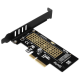 AXAGON PCEM2-N PCI-E 3.0 4x - M.2 SSD NVMe, up to 80mm SSD-PCEM2-N