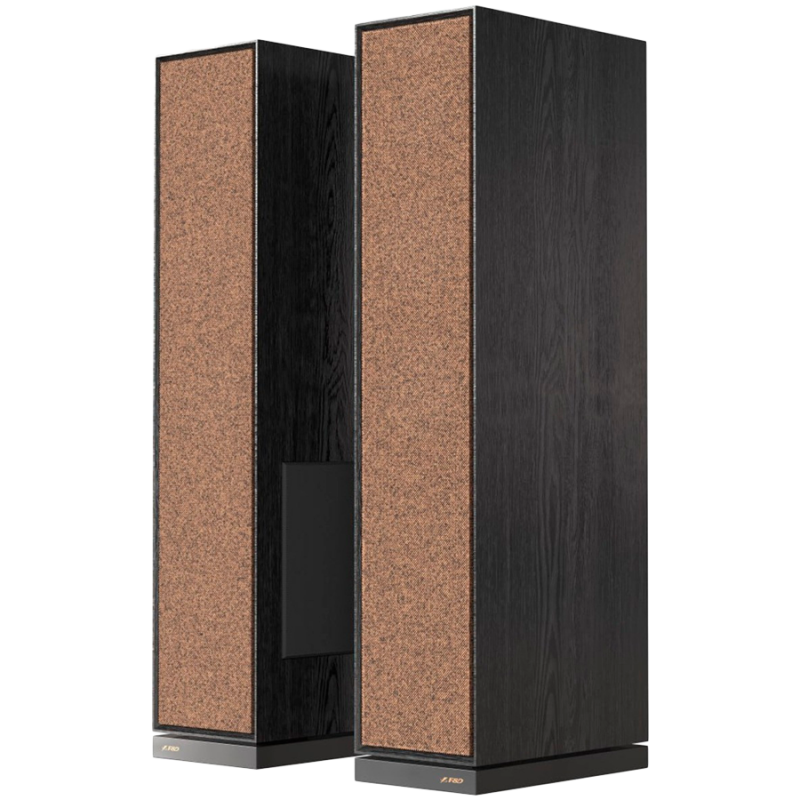 F&D T-68X 2.0 Floorstanding Speakers, 140W RMS ( 70Wx2), 1'' Tweeter + 4'' Speakers + 8'' Subwoofer for each channel, BT 5.3/Optical/COAXIAL/AUX/USB/Karaoke function/LED Display/Remote control/Microphone/Wooden, Touch buttons, Black