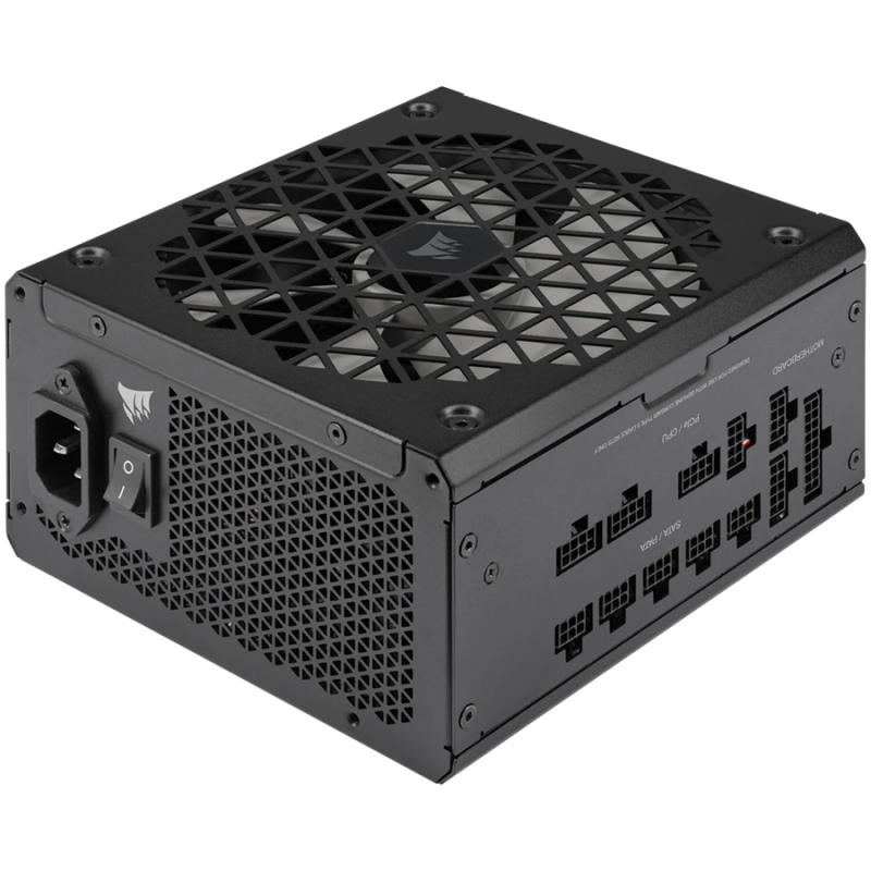 2025 RMx Shift Series, RM850x Shift, 850 Watt, ATX 3.1, PCIe 5.1, Cybenetics GOLD Certified, Shifted Modular PSU