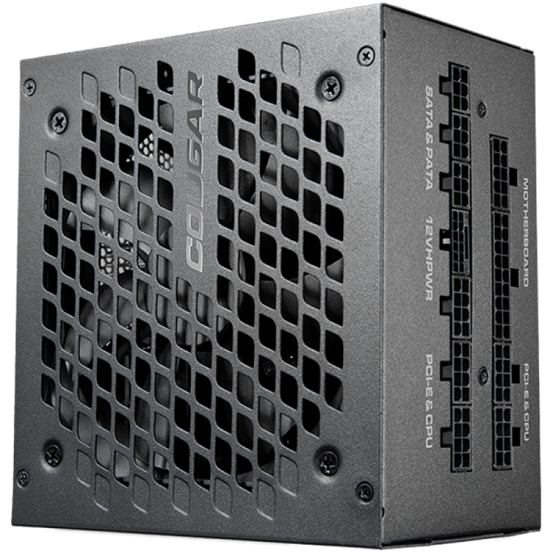 COUGAR GEX X2 850, 850W, 80 Plus GOLD, PCIE 5.0, ATX 3.0, Fully Modular Power Supply Unit, Strong Safeguards: OCP, OPP, OVP, UVP, SCP &