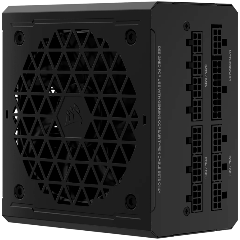 Corsair RMe Series, RM1000e, 1000 Watt, ATX 3.0, 80 PLUS GOLD Certified, Fully Modular Power Supply, EAN:0840006699750, CP-9020264-EU