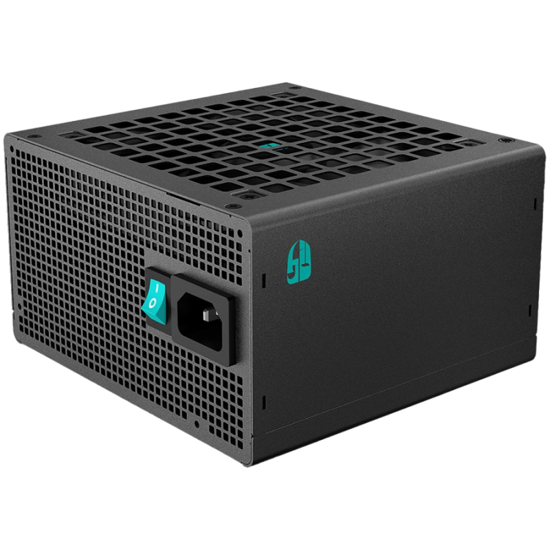 DeepCool PN650-D, 650W, 80 Plus GOLD, ATX12V V3.1, Sleeved Black Cables, 16P 450W Cable, Hydro Bearing, 120mm Fan, 150x140x86mm (W x L x H), OPP/OVP/SCP/OTP/OCP/UVP/SIP/NLO, 10Y, R-PN650D-FC0B-JGEU-V2