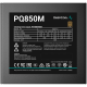DeepCool PQ850M, 850W, 80 Plus GOLD, Full Japan Electrolytic Capacitors, Fully Modular, Flat Black Cables, 120mm FDB Fan, Fanless Mode