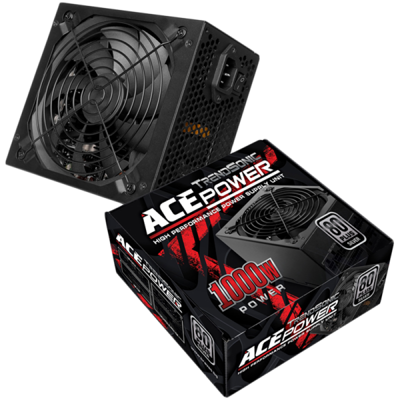 FP-1000W 80 PLUS Silver certified high performance power supply Efficiency 20%Load=85% / 50%Load=89% / 100%Load=85% Ultra-quiet 140mm fan