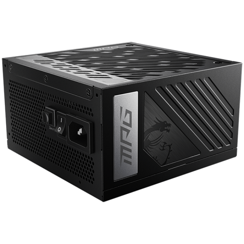 MSI MPG A850G PCIE5, 850W, 80 Plus Gold(Up to 90% Efficiency), ATX Form Factor, 100~240 Vac Input Voltage, 50Hz ~ 60Hz Input Frequency