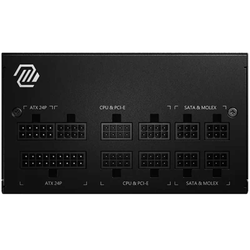 MSI Power Supply MAG A650GL, EU, 650W, Fully-Modular, 80 Plus Gold, Color Box, Pallet packing,7Y Warranty