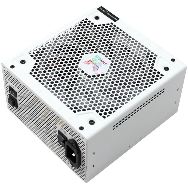 Super Flower Leadex III 650W ARGB 80 PLUS GOLD, Full Cable Management, white, 5 years warranty, M/B SYNC-SF-650F14RG