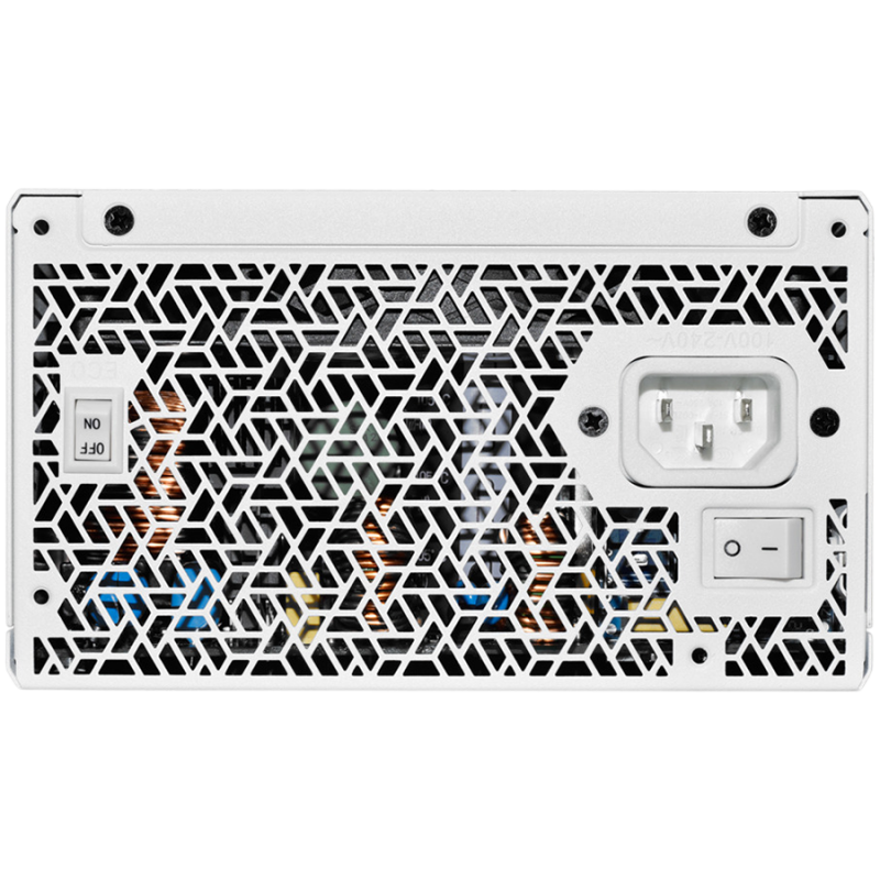 Super Flower Leadex VII Platinum 1200W ATX 3.1, 80 Plus Platinum, Fully Modular, Compact 150mm Size, 140mm F.D.B Fan, White, 10 year warranty